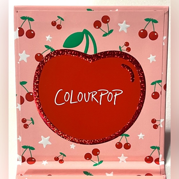 ColourPop Cherry Crush 9 Color Eyeshadow Red Pink Palette - Picture 4 of 6